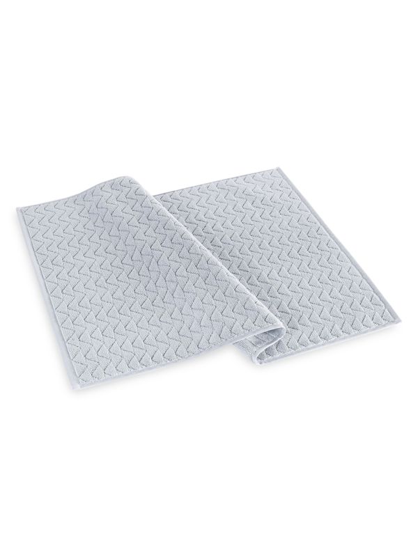 Brooks Brothers Herringbone Turkish Cotton Bath Mat